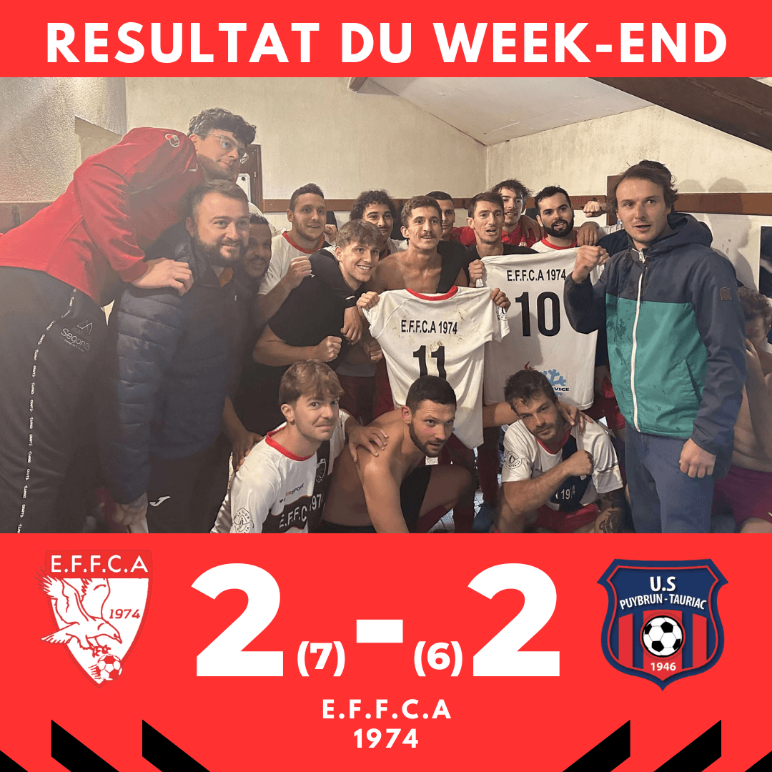 🔴RESULTAT DU WEEK-END⚪️