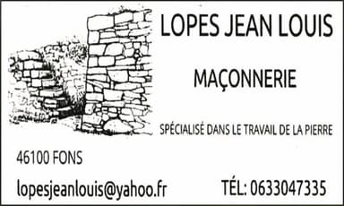 Travail de pierre - Lopes JL - Fons