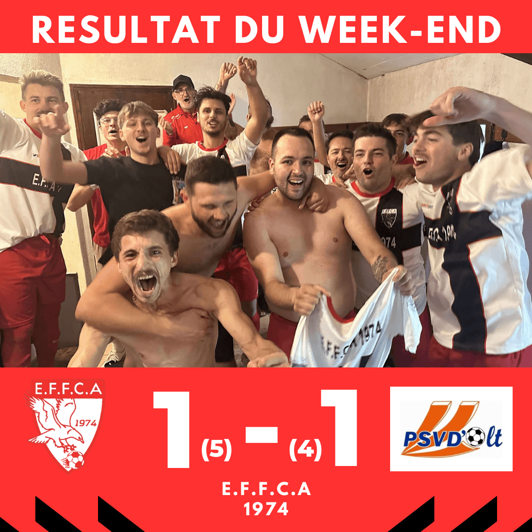 🔴⚪️ RÉSULTAT DU WEEK-END 🔴⚪️