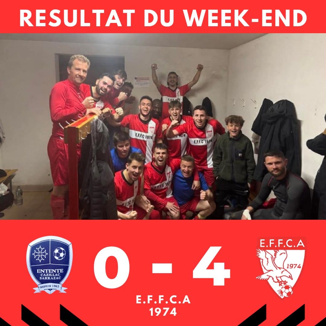 🔴 RÉSULTAT DU WEEK-END ⚪️