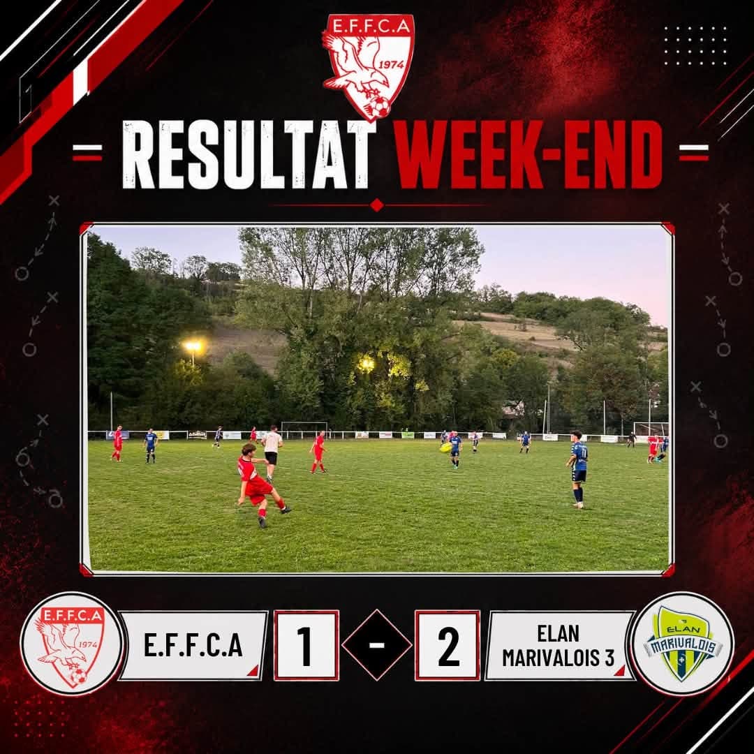 RÉSULTAT DU WEEK-END